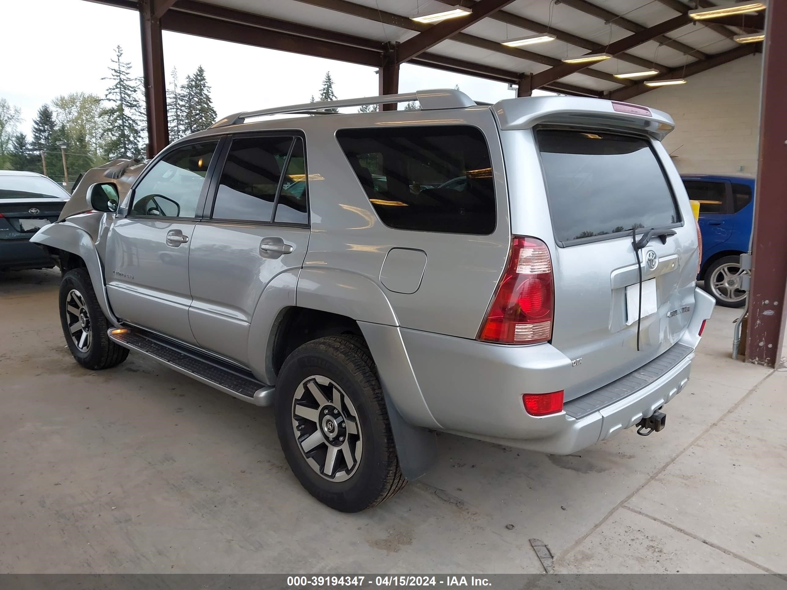 Photo 2 VIN: JTEBU17R740054002 - TOYOTA 4RUNNER 