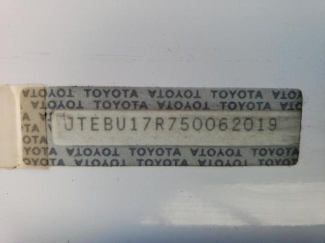 Photo 12 VIN: JTEBU17R750062019 - TOYOTA 4RUNNER LI 