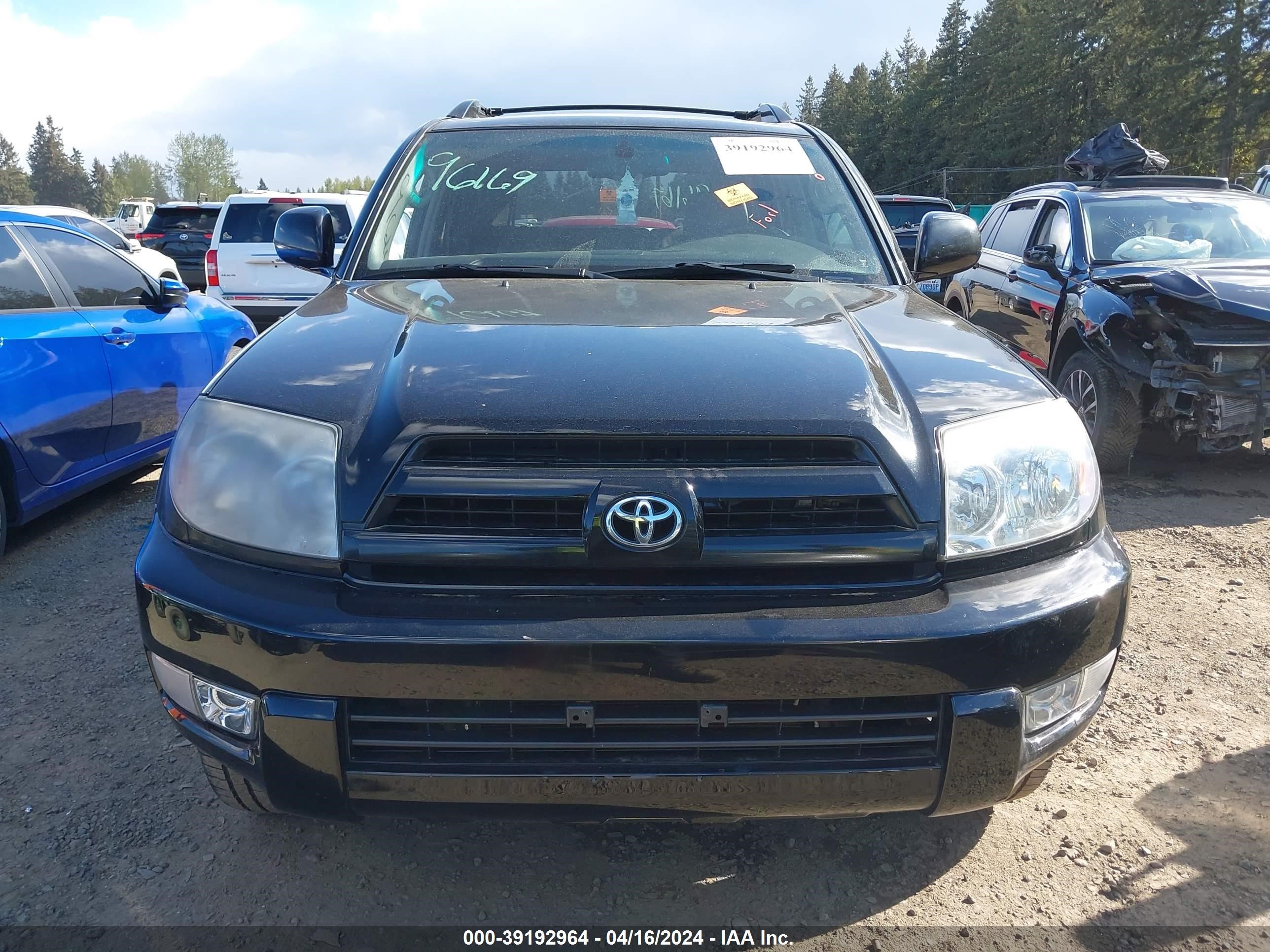 Photo 10 VIN: JTEBU17R758032729 - TOYOTA 4RUNNER 