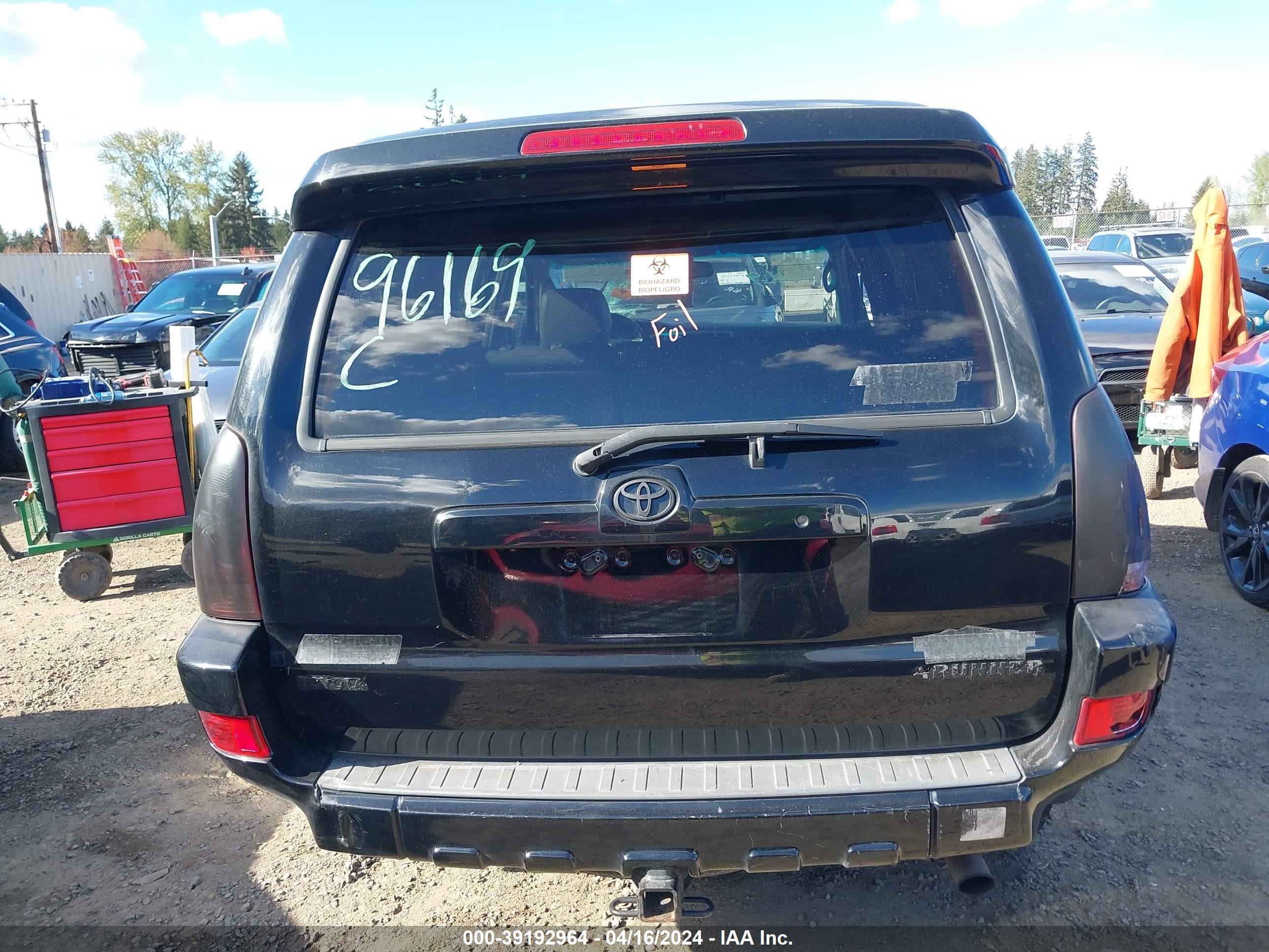 Photo 14 VIN: JTEBU17R758032729 - TOYOTA 4RUNNER 