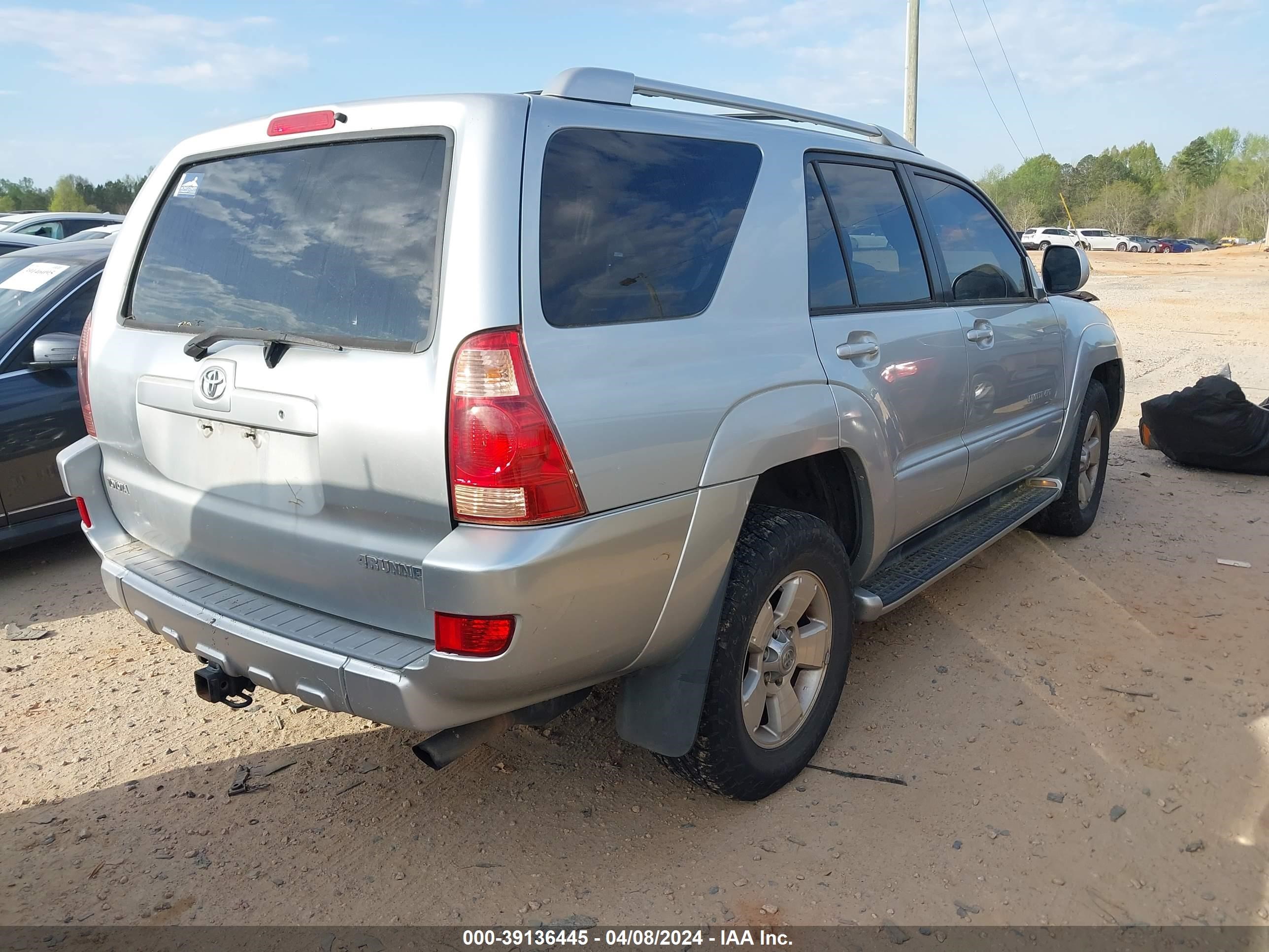 Photo 3 VIN: JTEBU17RX40039087 - TOYOTA 4RUNNER 