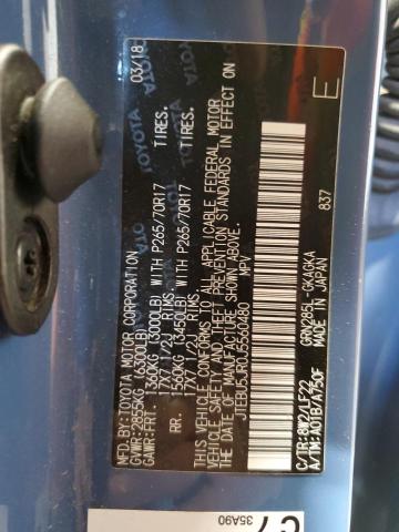 Photo 12 VIN: JTEBU5JR0J5560480 - TOYOTA 4RUNNER SR 