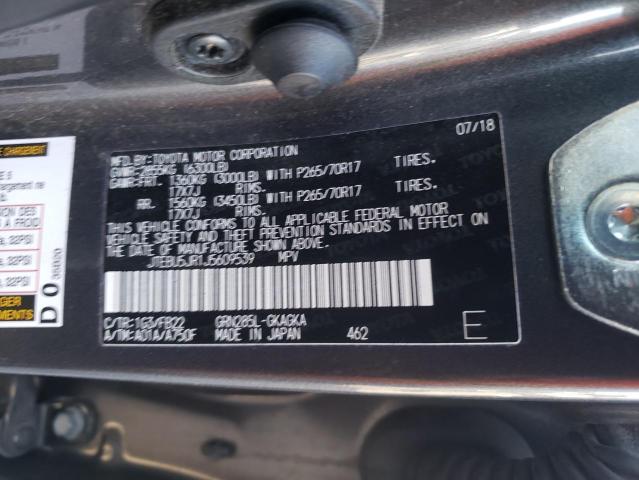 Photo 12 VIN: JTEBU5JR1J5609539 - TOYOTA 4RUNNER 