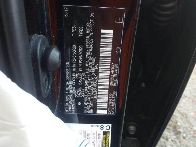 Photo 9 VIN: JTEBU5JR2J5536097 - TOYOTA 4RUNNER SR 