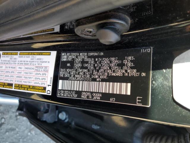 Photo 12 VIN: JTEBU5JR5D5121313 - TOYOTA 4RUNNER SR 