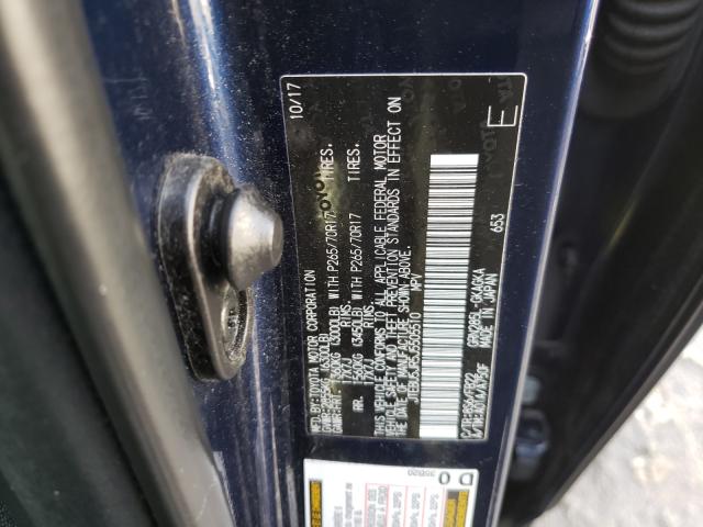 Photo 9 VIN: JTEBU5JR5J5505510 - TOYOTA 4RUNNER SR 