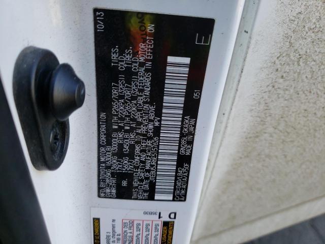 Photo 12 VIN: JTEBU5JR6E5157626 - TOYOTA 4RUNNER SR 