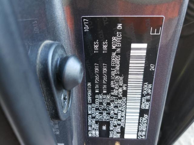 Photo 9 VIN: JTEBU5JR6J5509243 - TOYOTA 4RUNNER SR 