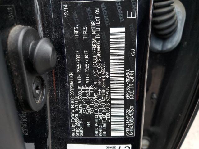 Photo 12 VIN: JTEBU5JR8F5227919 - TOYOTA 4RUNNER 