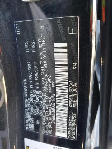 Photo 11 VIN: JTEBU5JR8J5515318 - TOYOTA 4RUNNER SR 