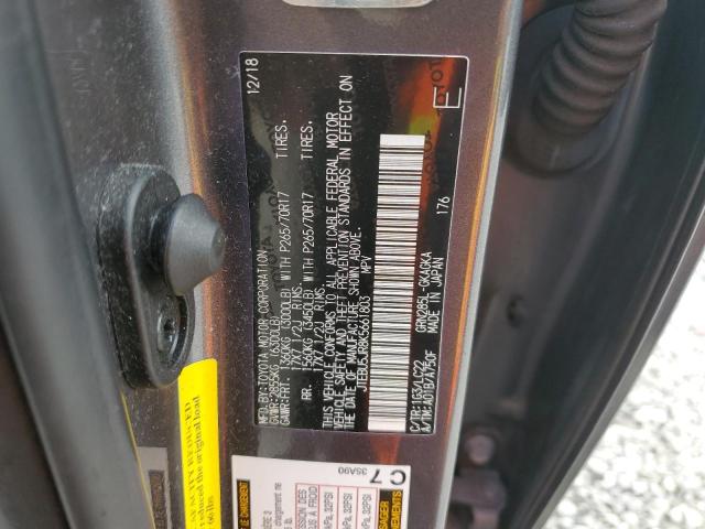 Photo 12 VIN: JTEBU5JR8K5661803 - TOYOTA 4RUNNER 