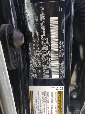 Photo 12 VIN: JTEBU5JR8K5722289 - TOYOTA 4RUNNER SR 