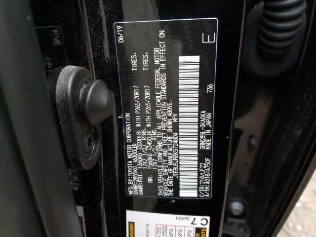 Photo 11 VIN: JTEBU5JR8K5724804 - TOYOTA 4RUNNER SR 