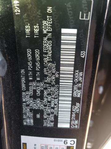 Photo 11 VIN: JTEBU5JR8L5782915 - TOYOTA 4RUNNER 