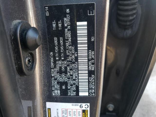 Photo 9 VIN: JTEBU5JR9E5178454 - TOYOTA 4RUNNER SR 