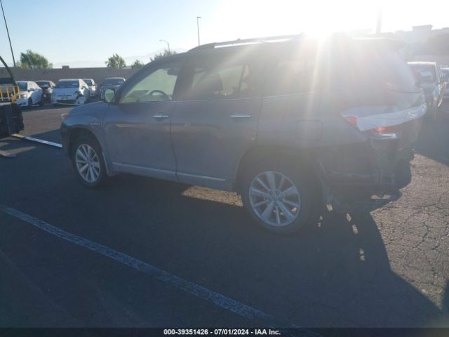 Photo 2 VIN: JTEDC3EH0D2018349 - TOYOTA HIGHLANDER HYBRID 