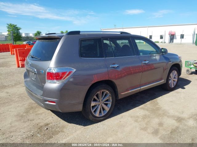 Photo 3 VIN: JTEDC3EH1C2006225 - TOYOTA HIGHLANDER HYBRID 