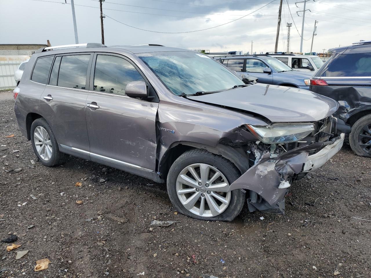 Photo 3 VIN: JTEDC3EH7D2018607 - TOYOTA HIGHLANDER 