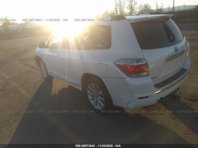 Photo 2 VIN: JTEDC3EH9B2003314 - TOYOTA HIGHLANDER HYBRID 