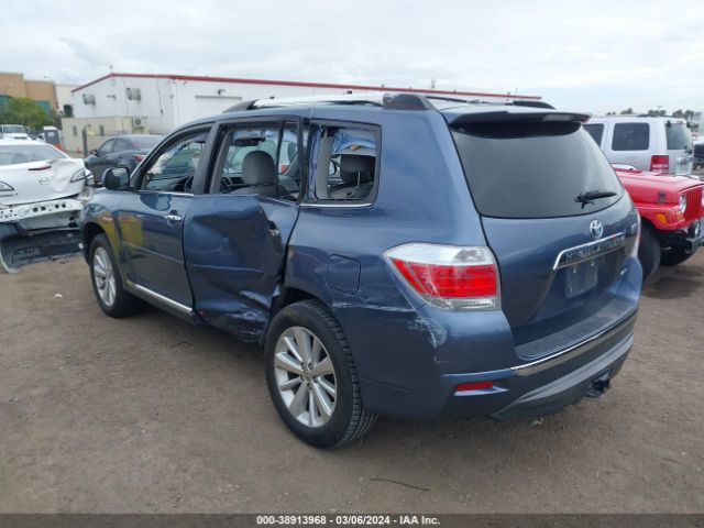 Photo 2 VIN: JTEDC3EH9C2008045 - TOYOTA HIGHLANDER HYBRID 