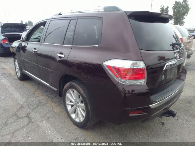 Photo 2 VIN: JTEDC3EH9D2011500 - TOYOTA HIGHLANDER HYBRID 