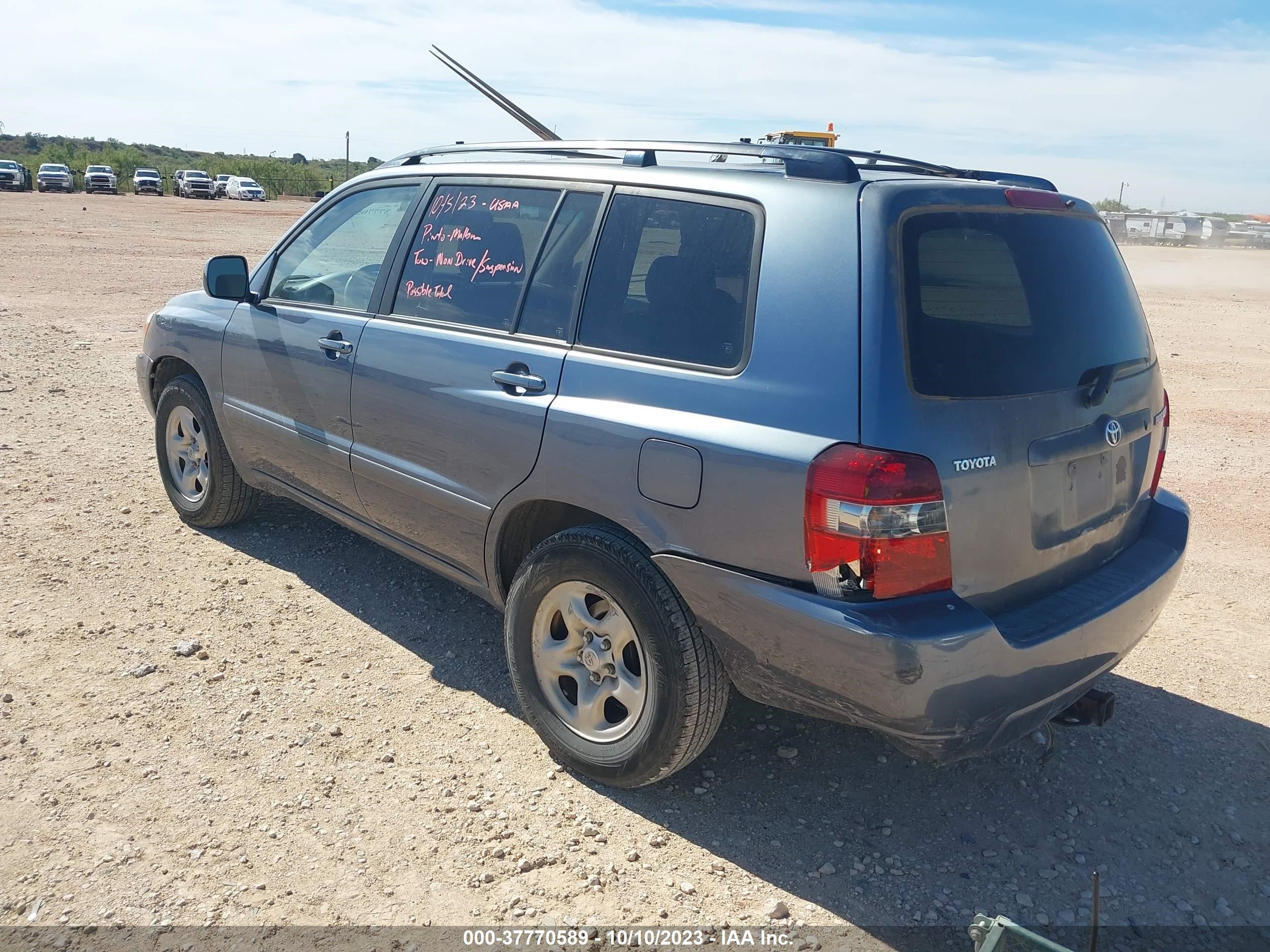 Photo 2 VIN: JTEDD21A160139132 - TOYOTA HIGHLANDER 