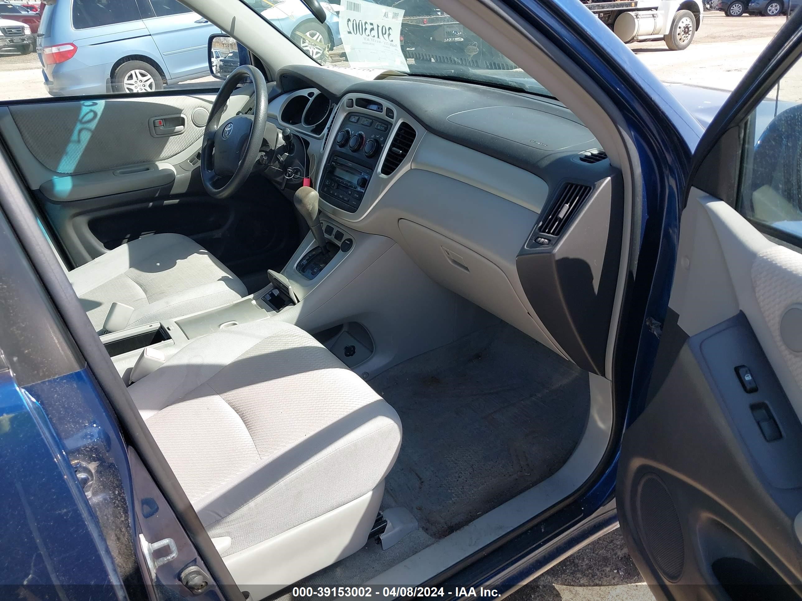 Photo 4 VIN: JTEDD21A740103720 - TOYOTA HIGHLANDER 