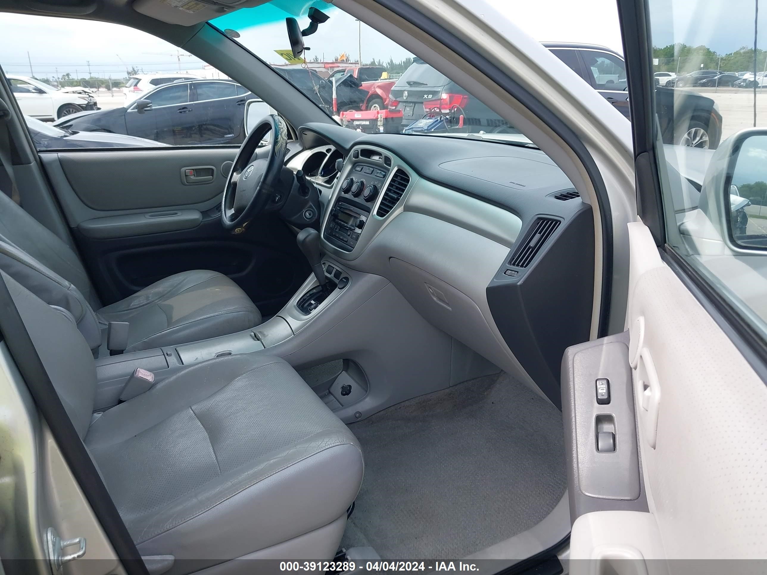 Photo 4 VIN: JTEDD21A960133885 - TOYOTA HIGHLANDER 