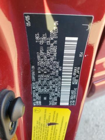 Photo 11 VIN: JTEDP21A150081349 - TOYOTA HIGHLANDER 