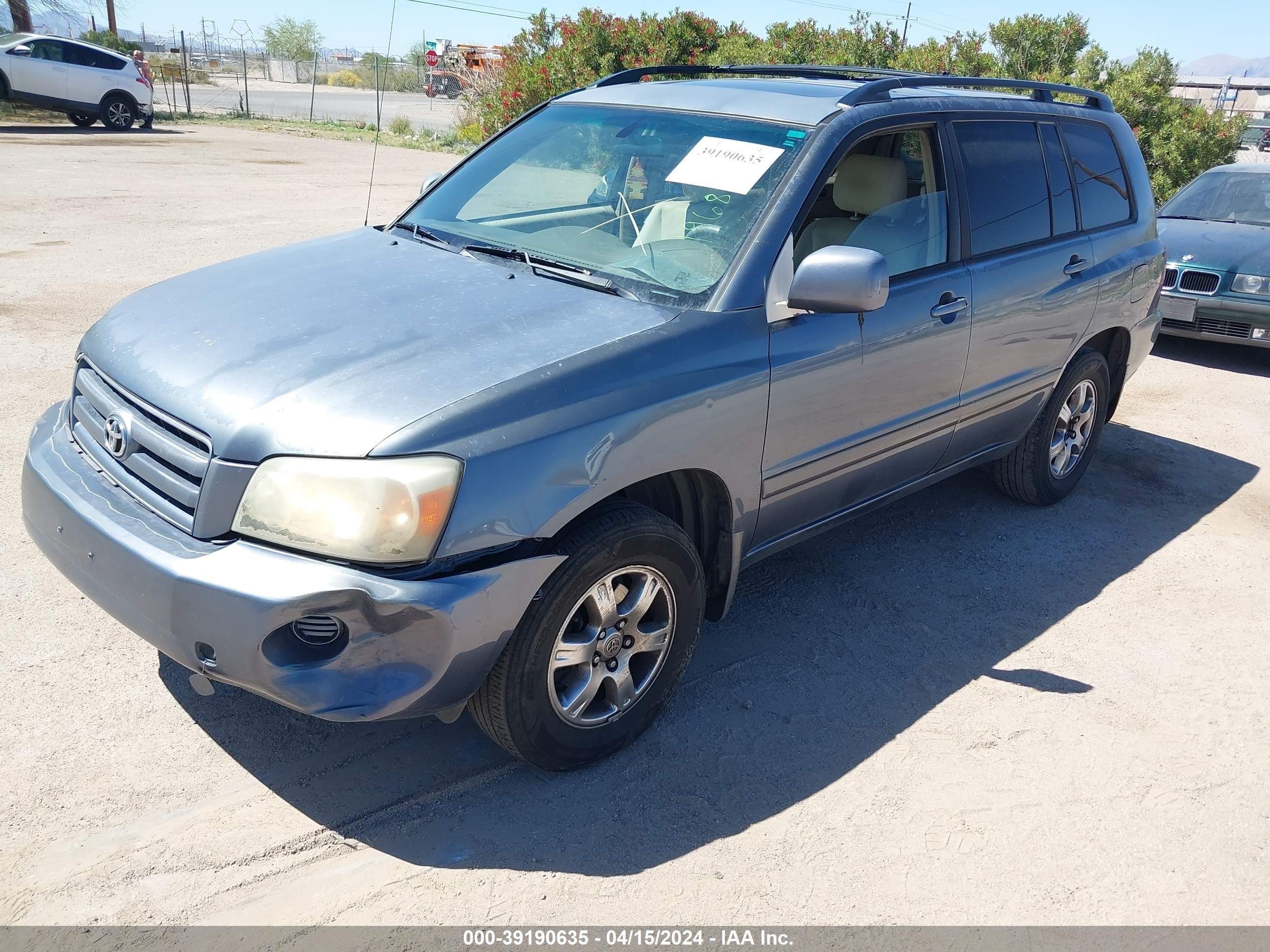 Photo 1 VIN: JTEDP21A250077651 - TOYOTA HIGHLANDER 