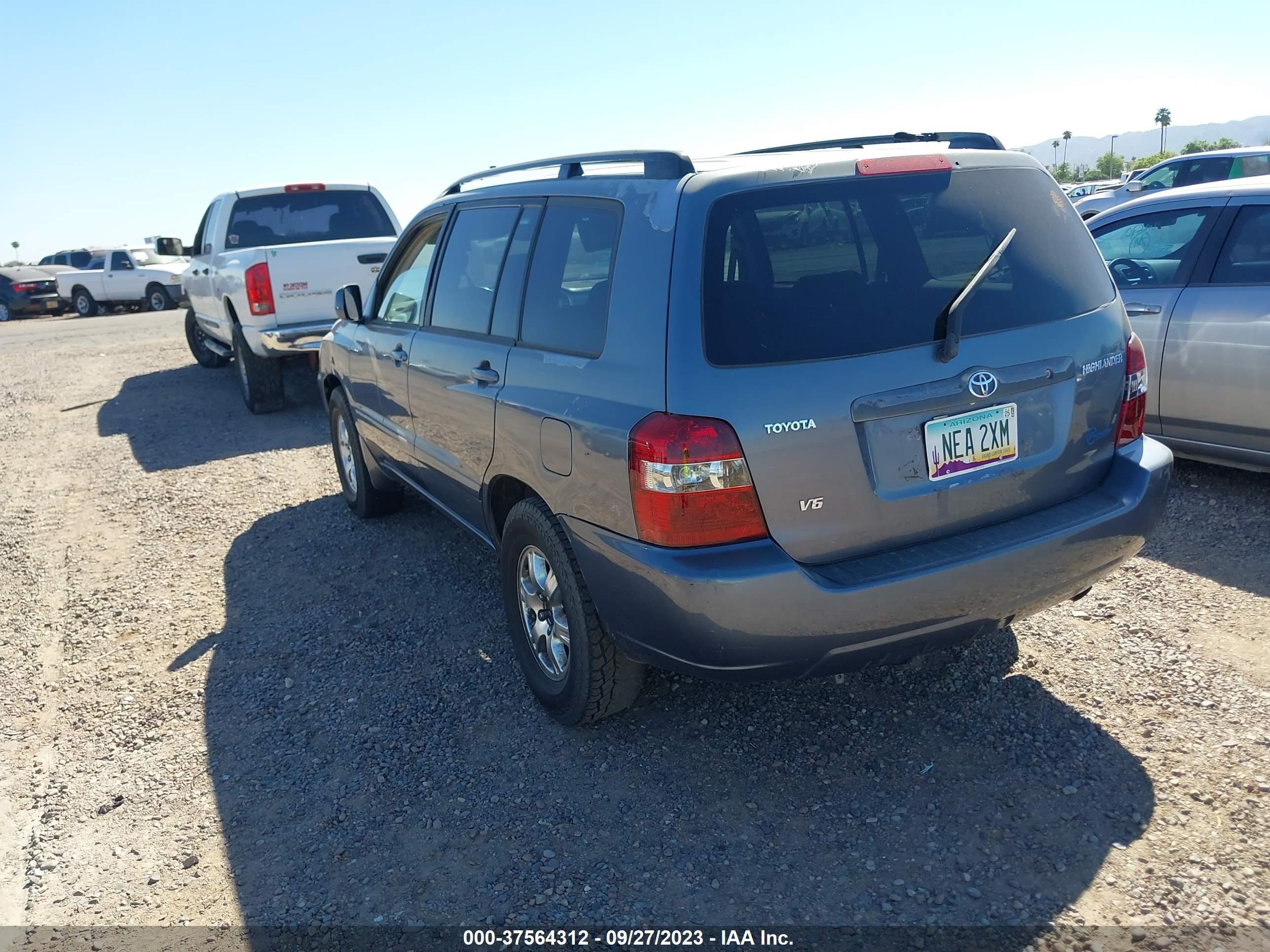 Photo 2 VIN: JTEDP21A270135731 - TOYOTA HIGHLANDER 