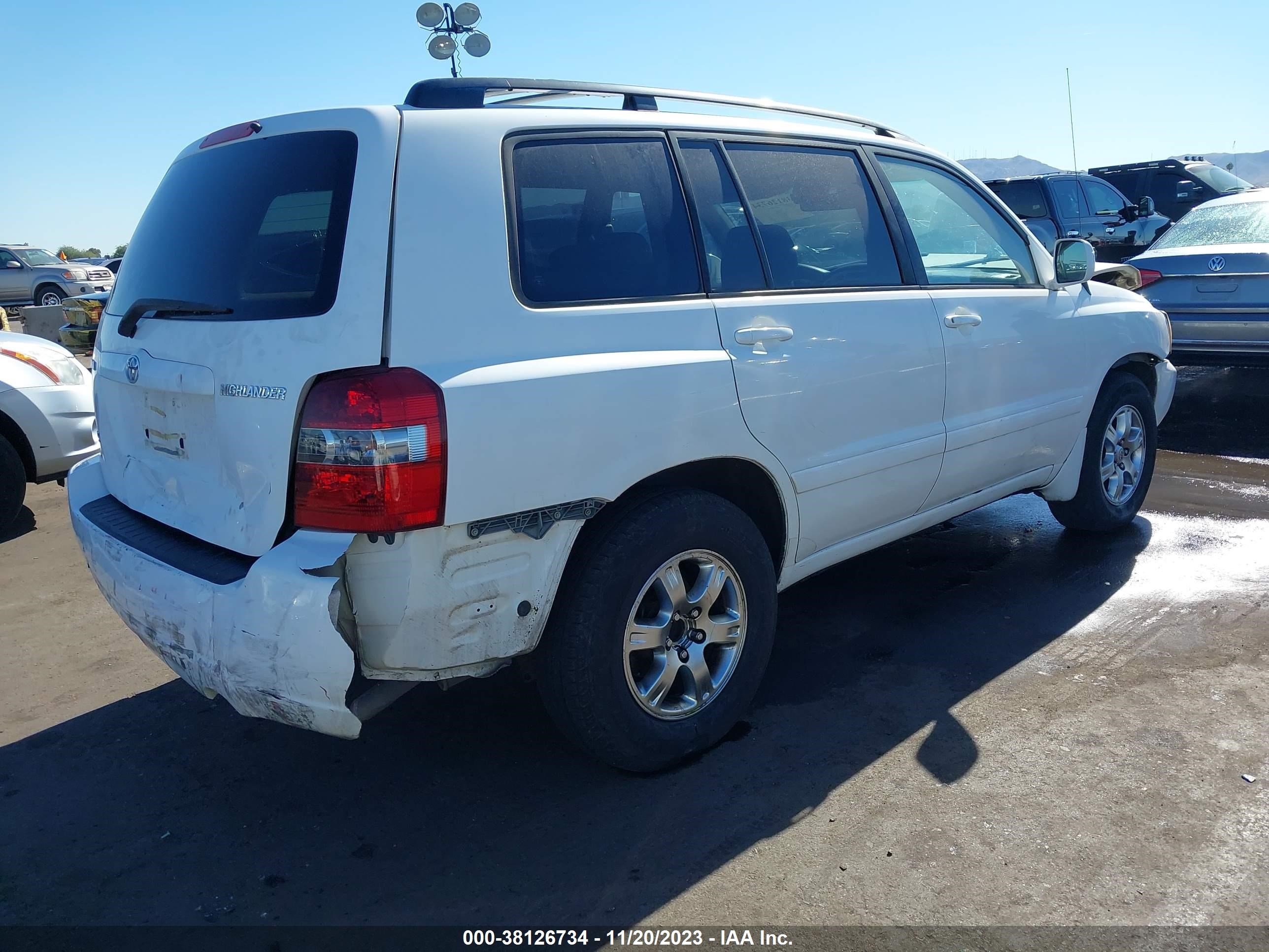 Photo 3 VIN: JTEDP21A440042060 - TOYOTA HIGHLANDER 