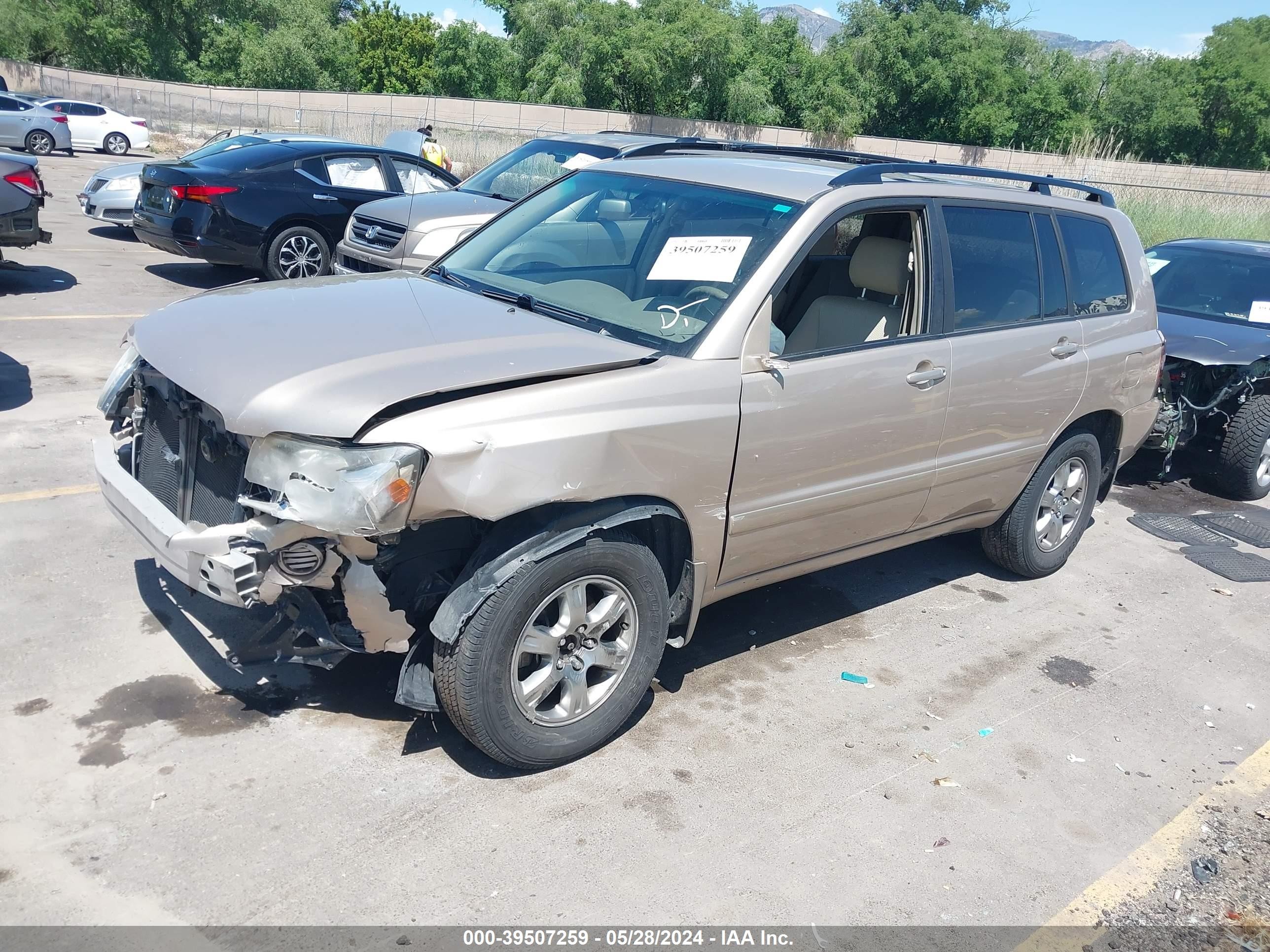 Photo 1 VIN: JTEDP21A450056249 - TOYOTA HIGHLANDER 