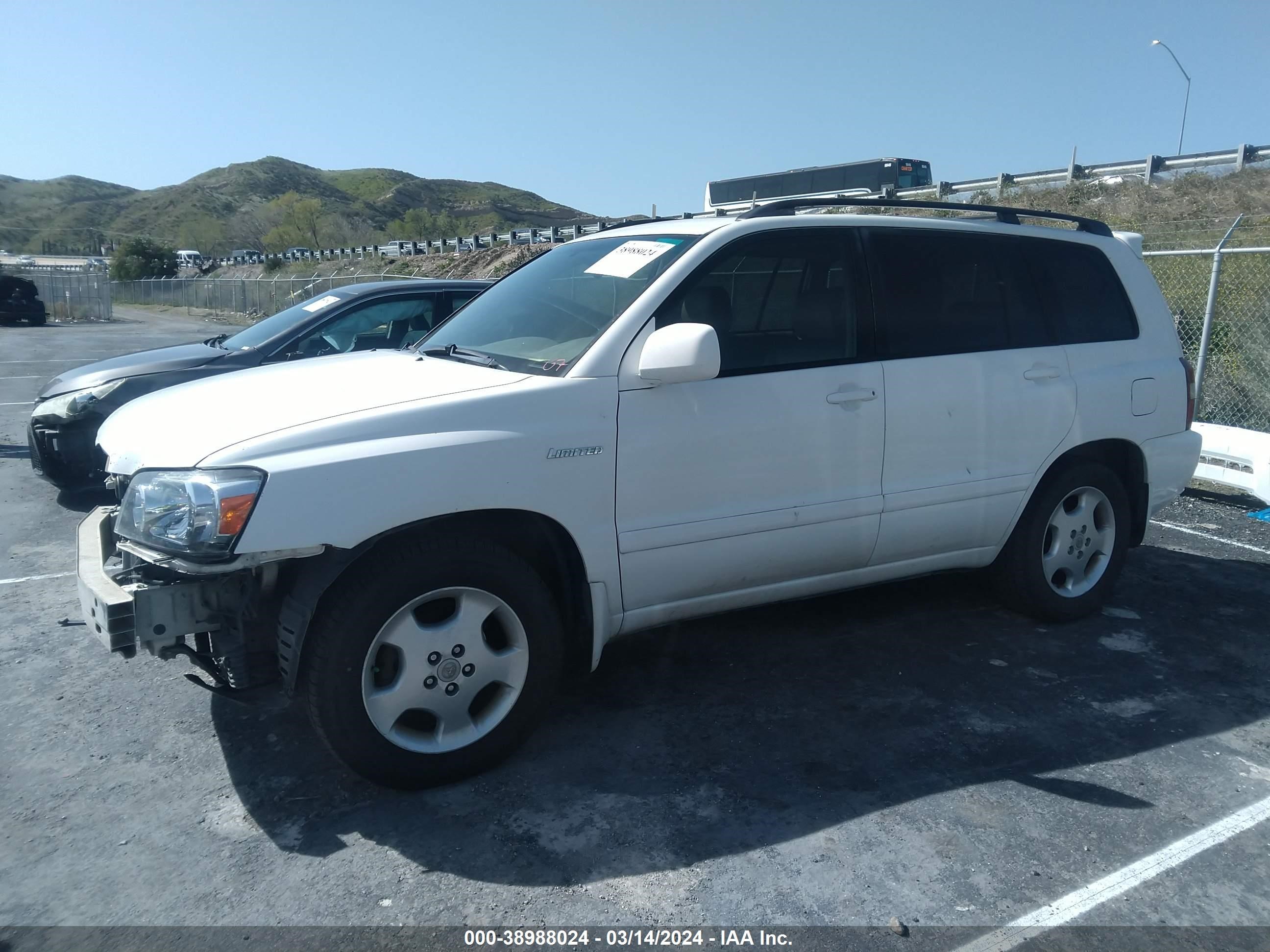 Photo 1 VIN: JTEDP21A460093920 - TOYOTA HIGHLANDER 