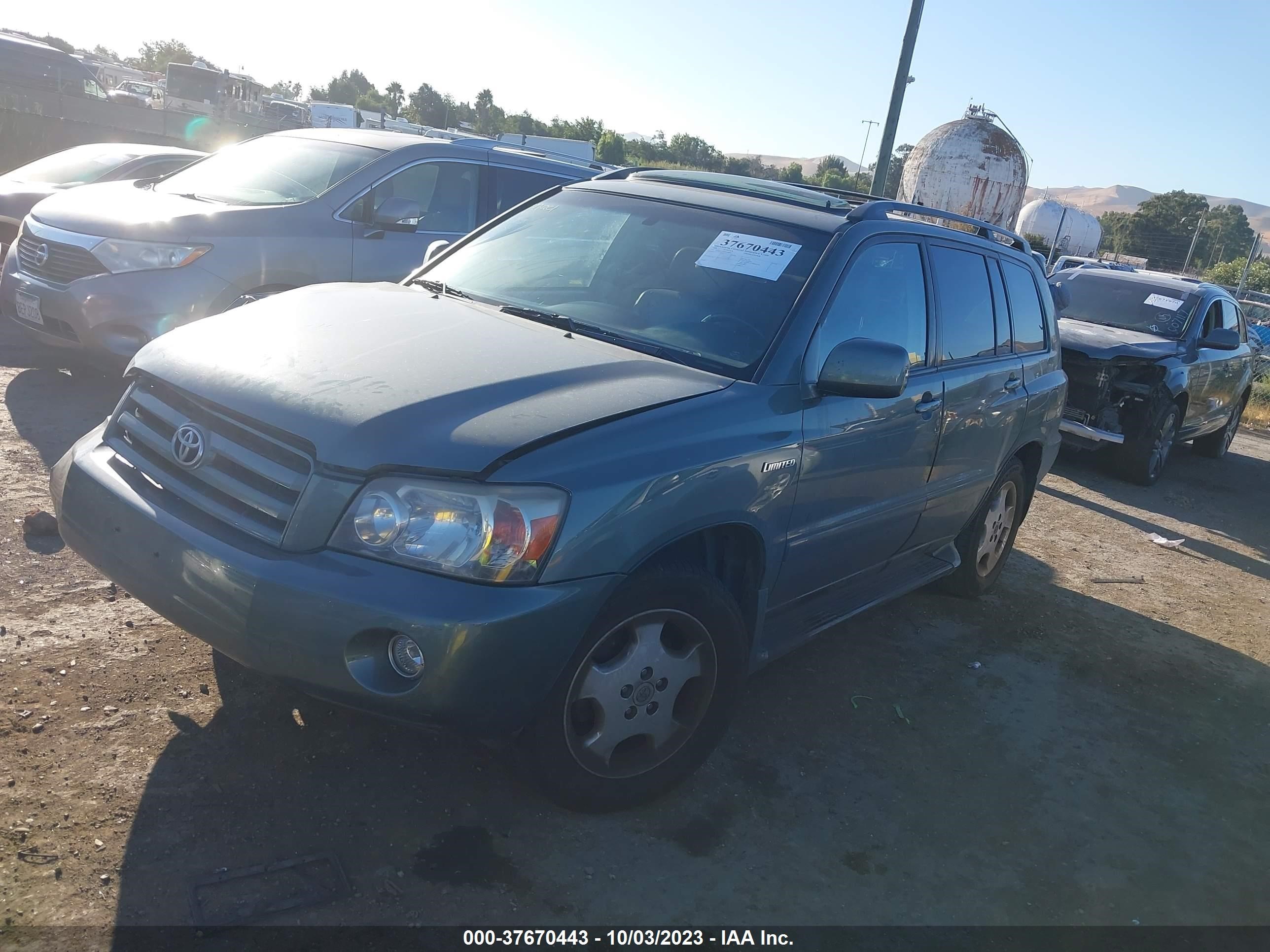 Photo 1 VIN: JTEDP21A560106836 - TOYOTA HIGHLANDER 