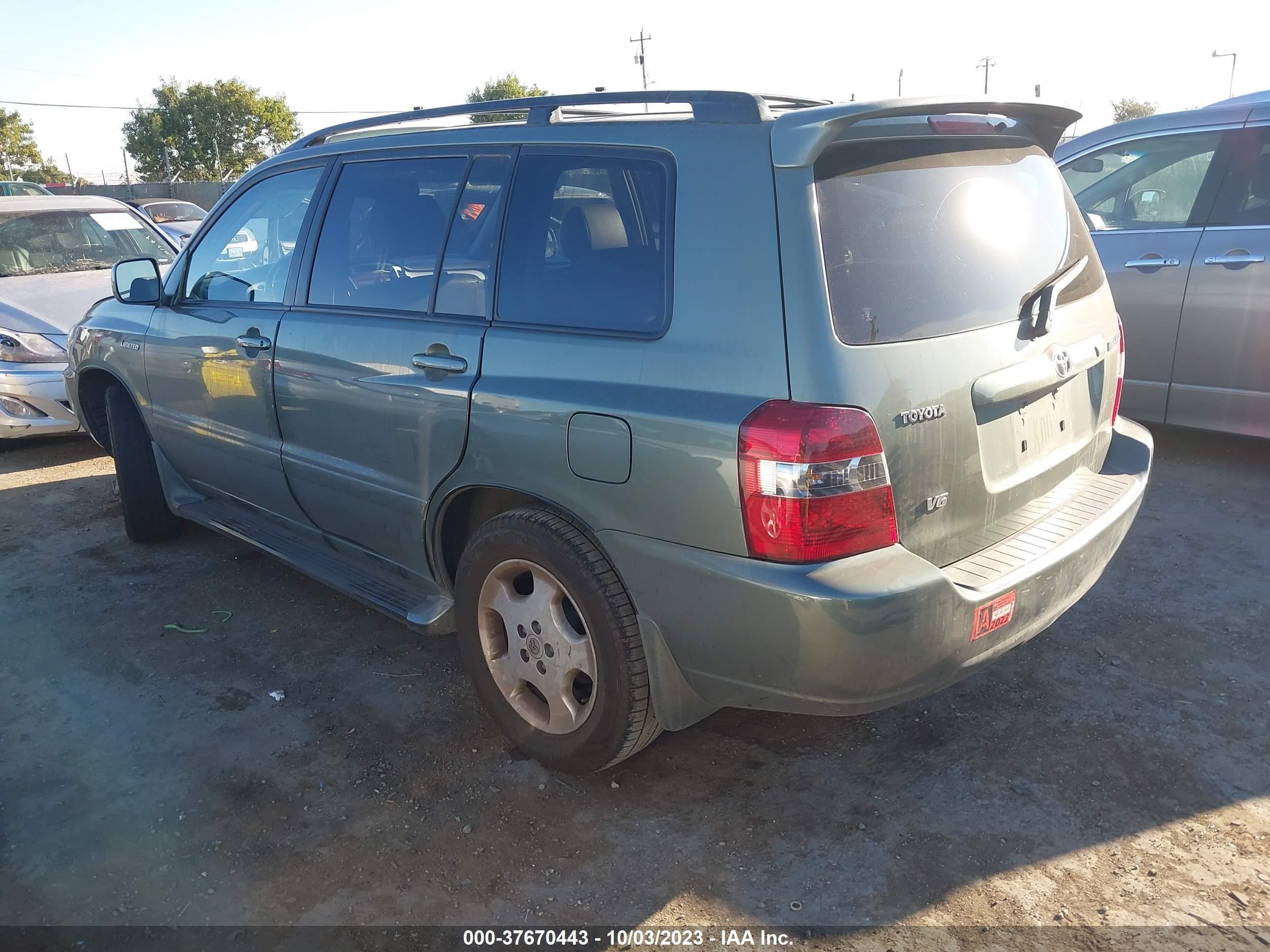 Photo 2 VIN: JTEDP21A560106836 - TOYOTA HIGHLANDER 