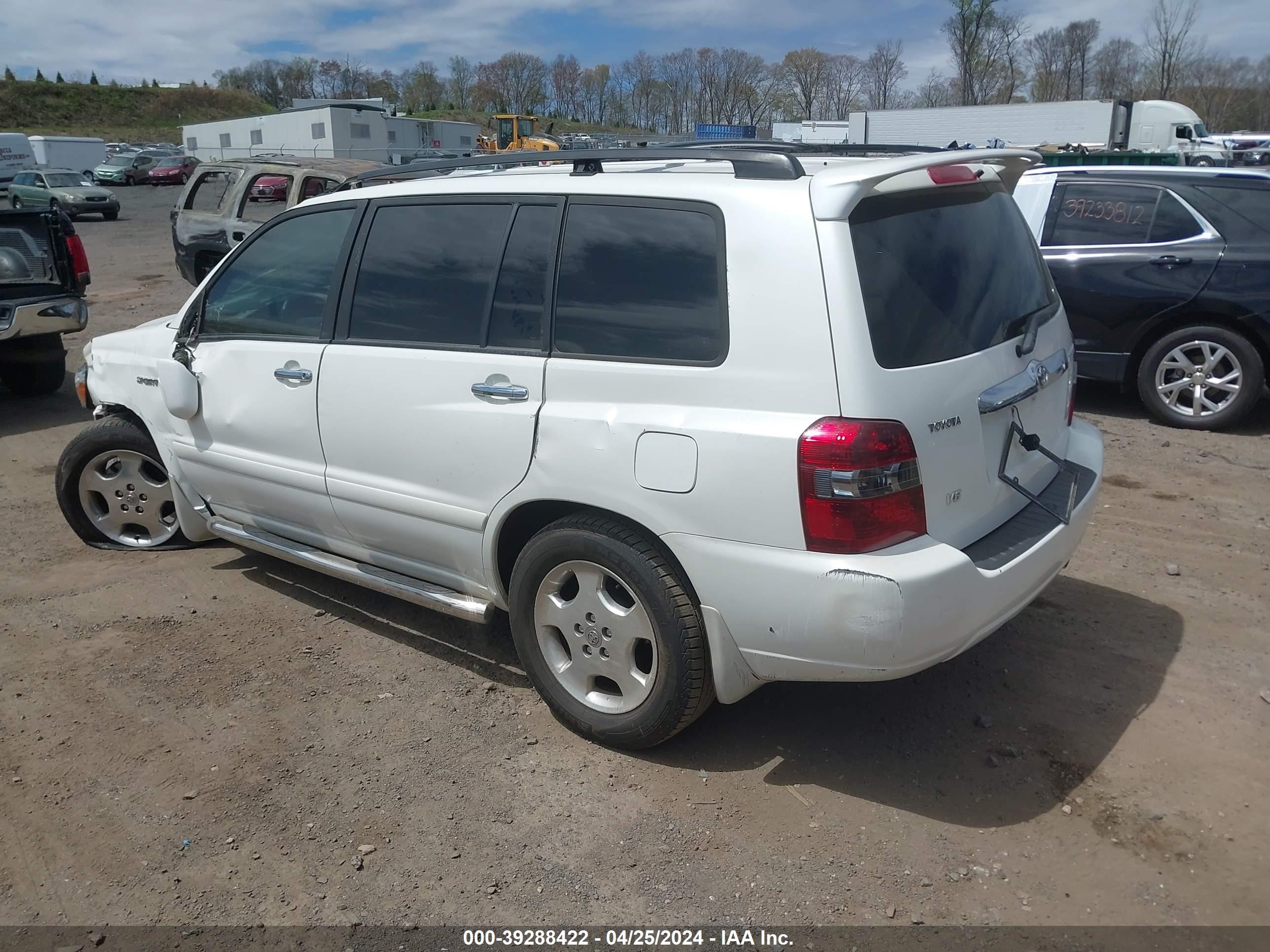 Photo 2 VIN: JTEDP21A770126944 - TOYOTA HIGHLANDER 