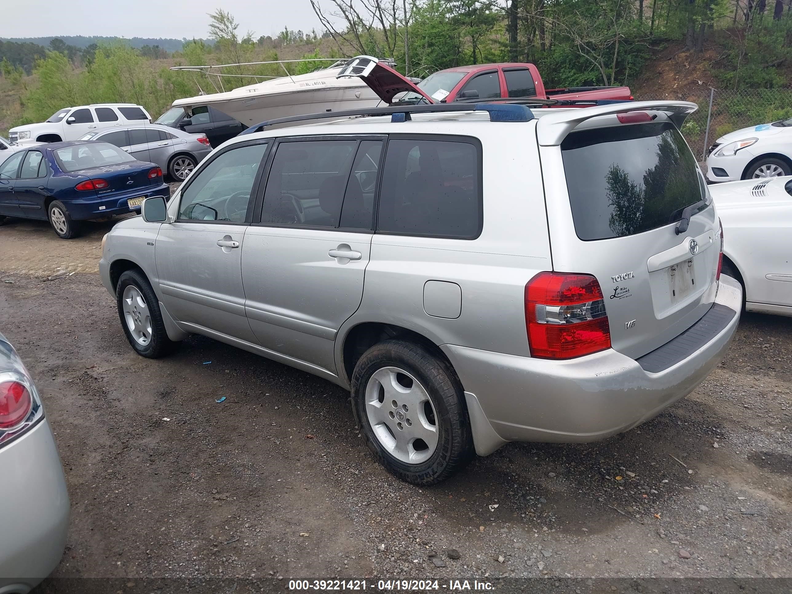 Photo 2 VIN: JTEDP21A870140206 - TOYOTA HIGHLANDER 