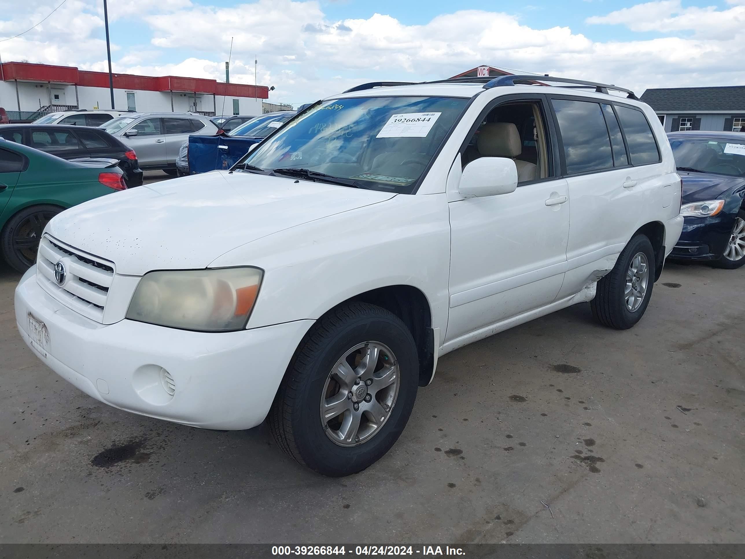 Photo 1 VIN: JTEDP21A940011953 - TOYOTA HIGHLANDER 