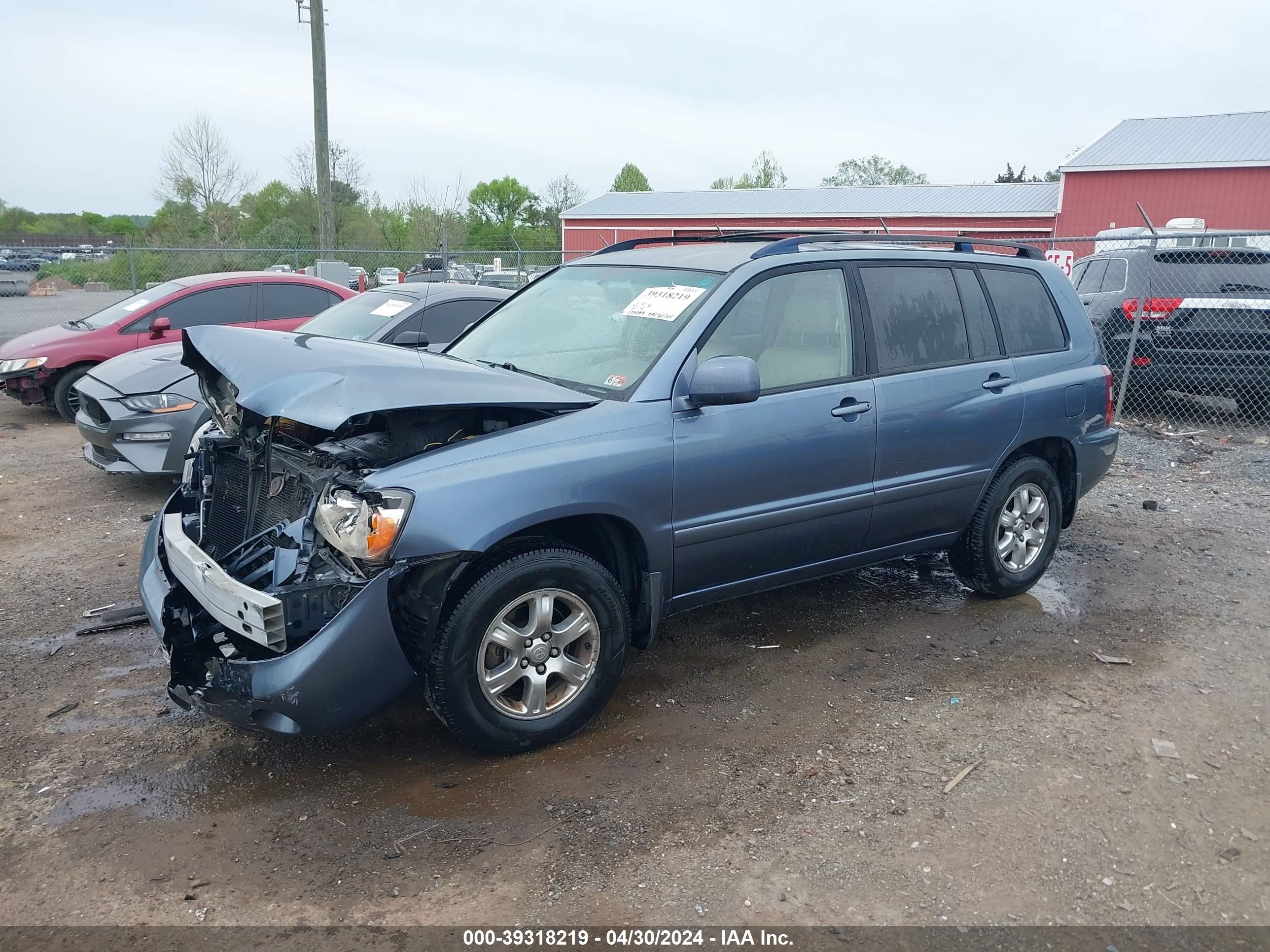 Photo 1 VIN: JTEDP21A960099096 - TOYOTA HIGHLANDER 