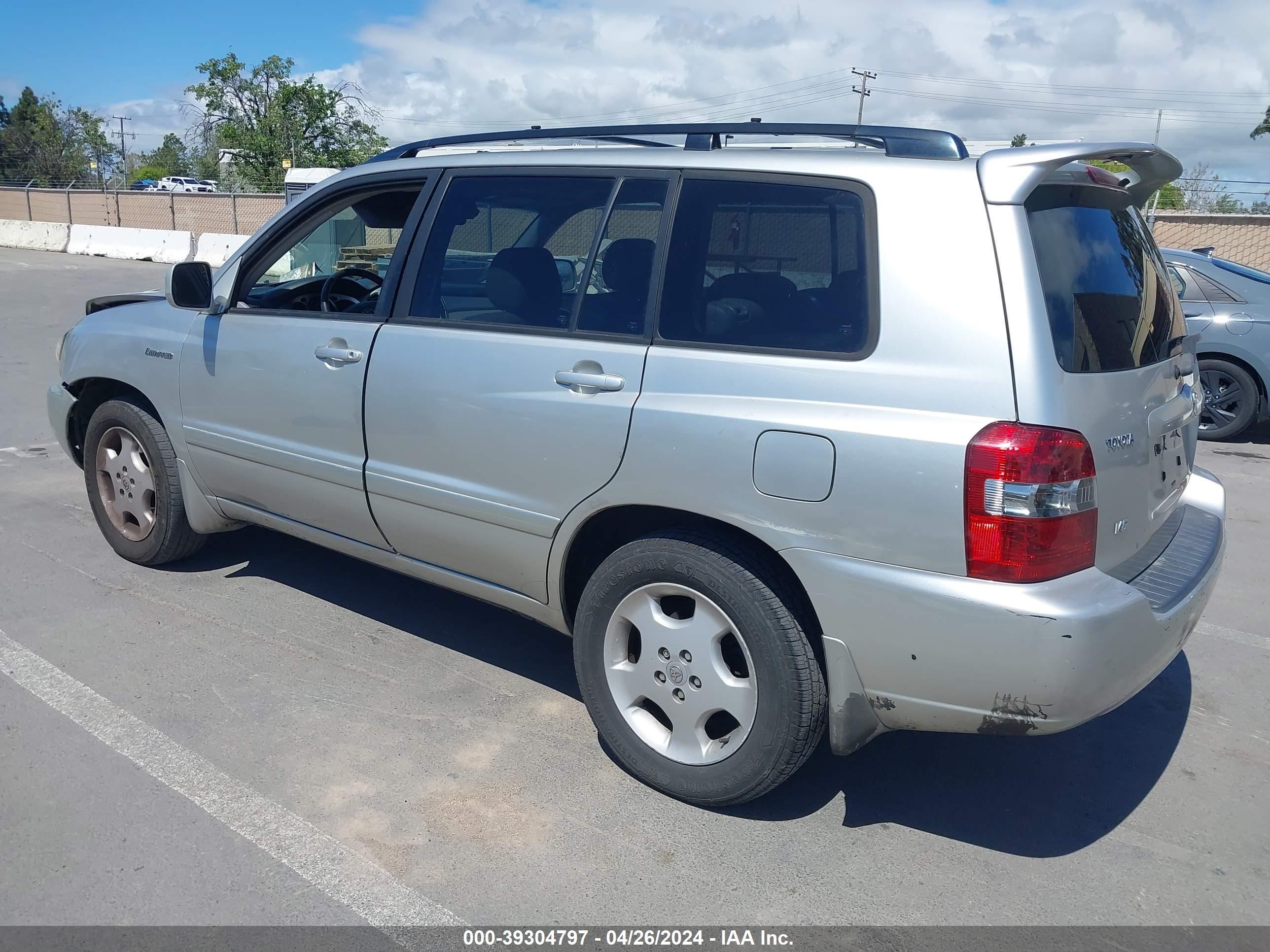 Photo 2 VIN: JTEDP21A960107990 - TOYOTA HIGHLANDER 