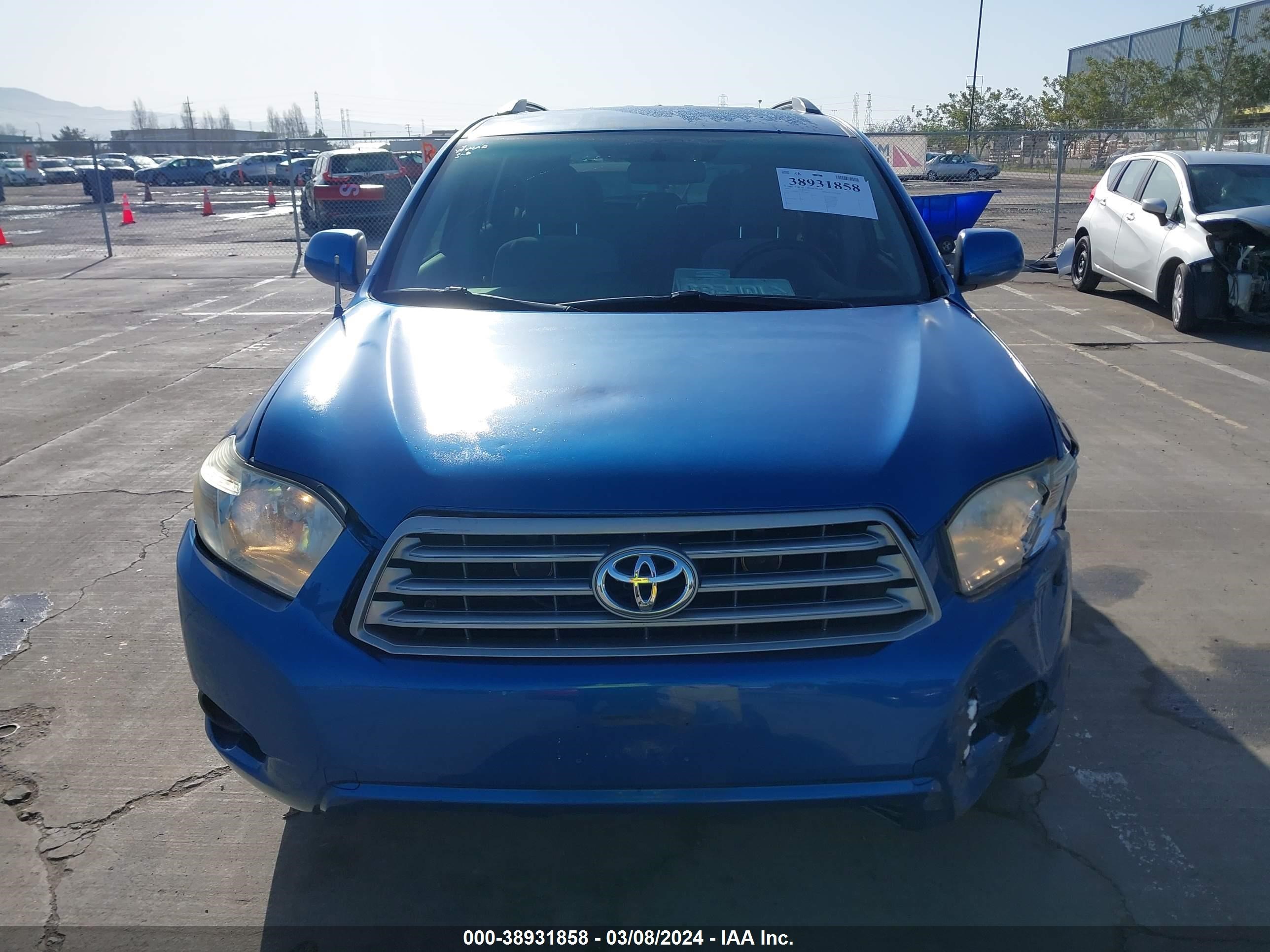 Photo 11 VIN: JTEDS41A092090855 - TOYOTA HIGHLANDER 