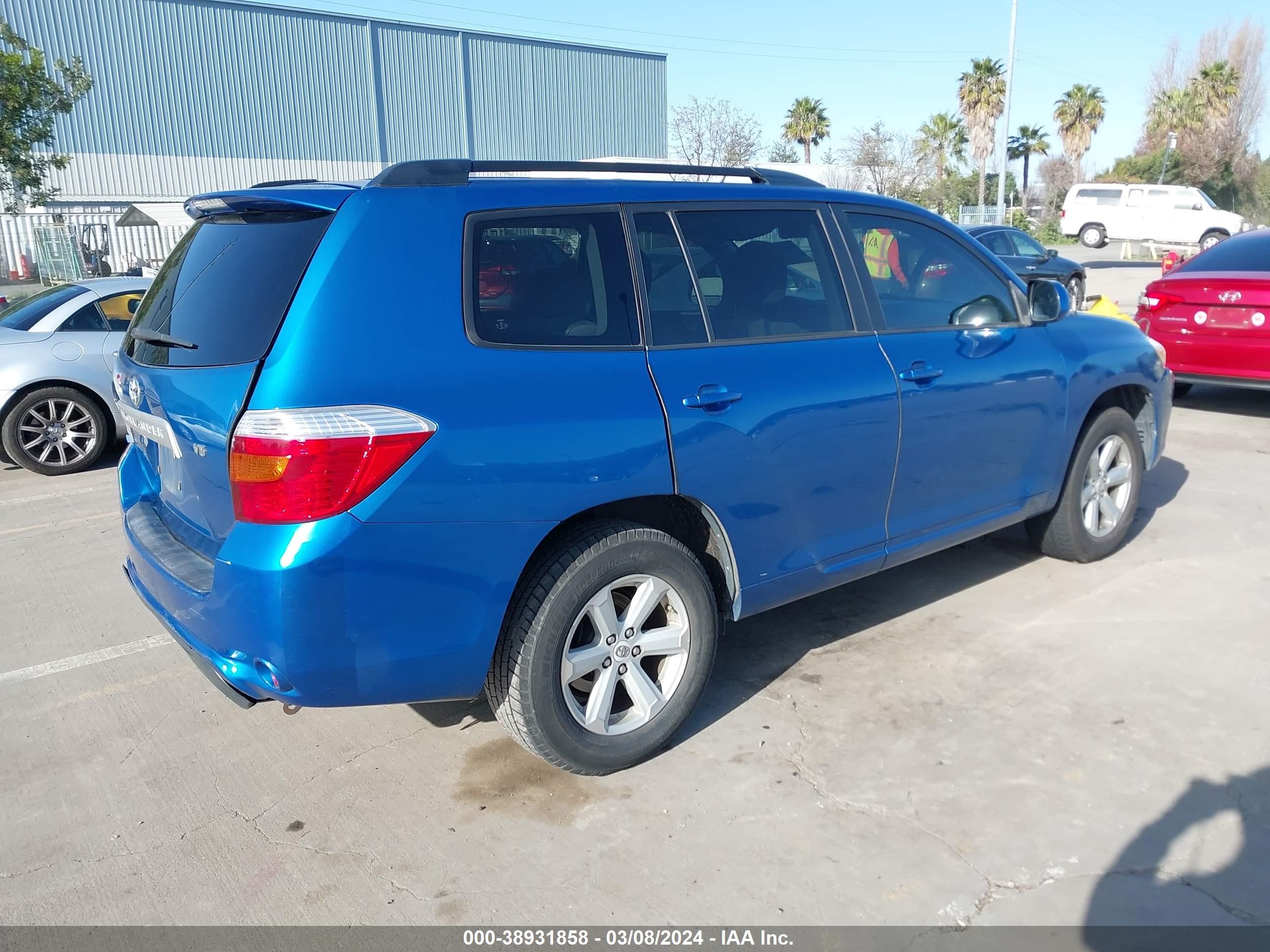 Photo 3 VIN: JTEDS41A092090855 - TOYOTA HIGHLANDER 