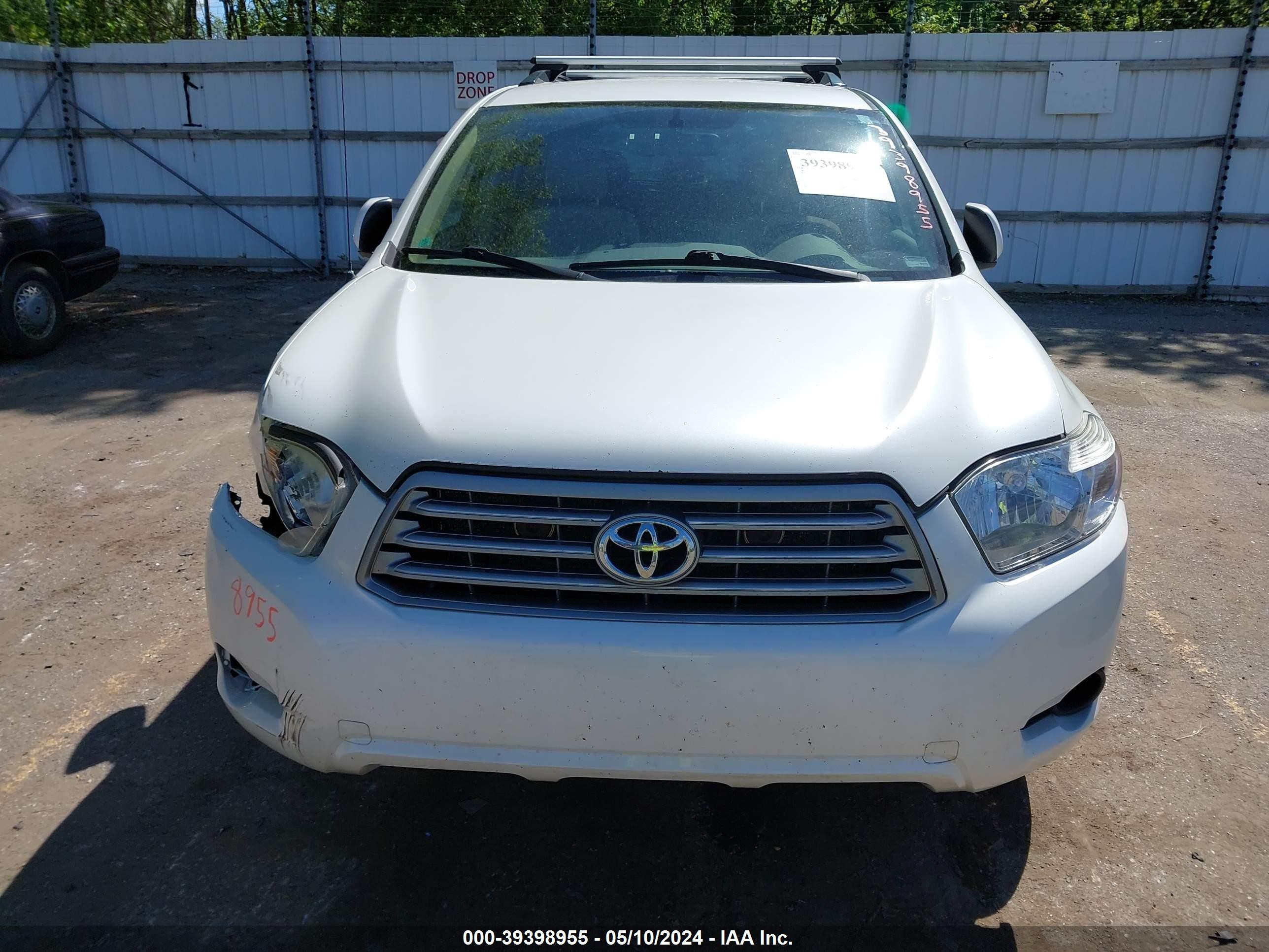 Photo 11 VIN: JTEDS41A182015242 - TOYOTA HIGHLANDER 