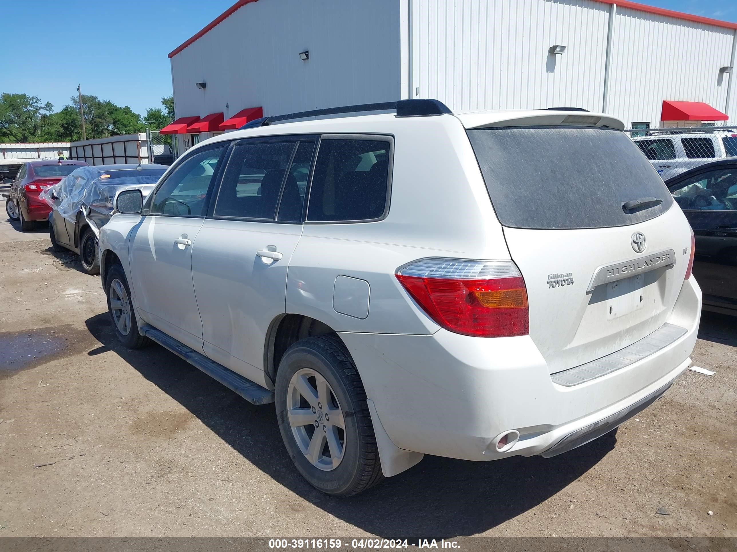 Photo 2 VIN: JTEDS41A182034941 - TOYOTA HIGHLANDER 