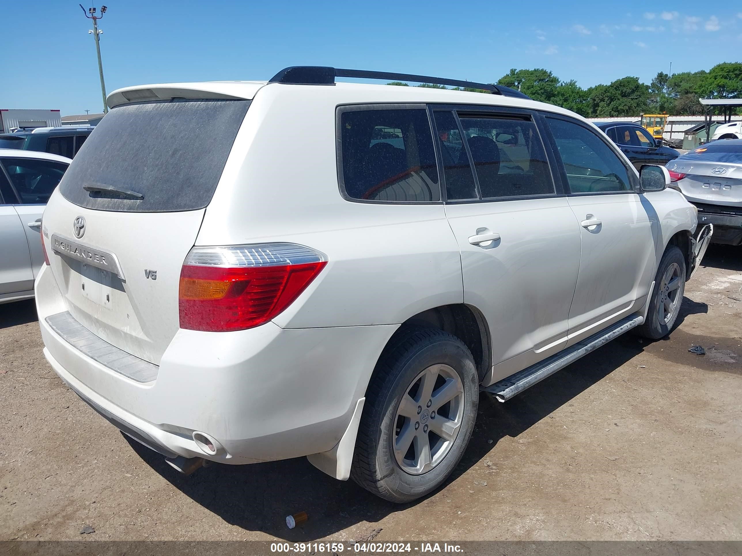 Photo 3 VIN: JTEDS41A182034941 - TOYOTA HIGHLANDER 