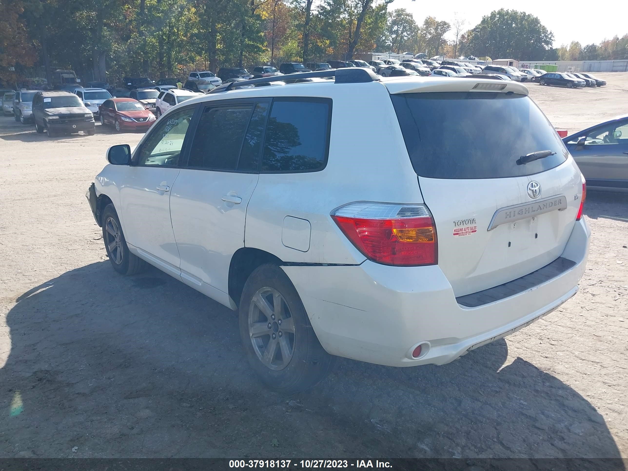 Photo 2 VIN: JTEDS41A382002203 - TOYOTA HIGHLANDER 