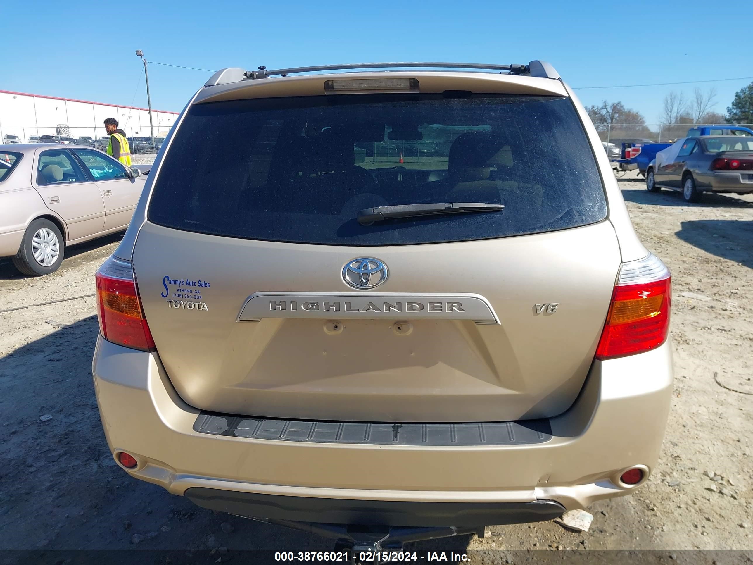 Photo 15 VIN: JTEDS41A882019787 - TOYOTA HIGHLANDER 