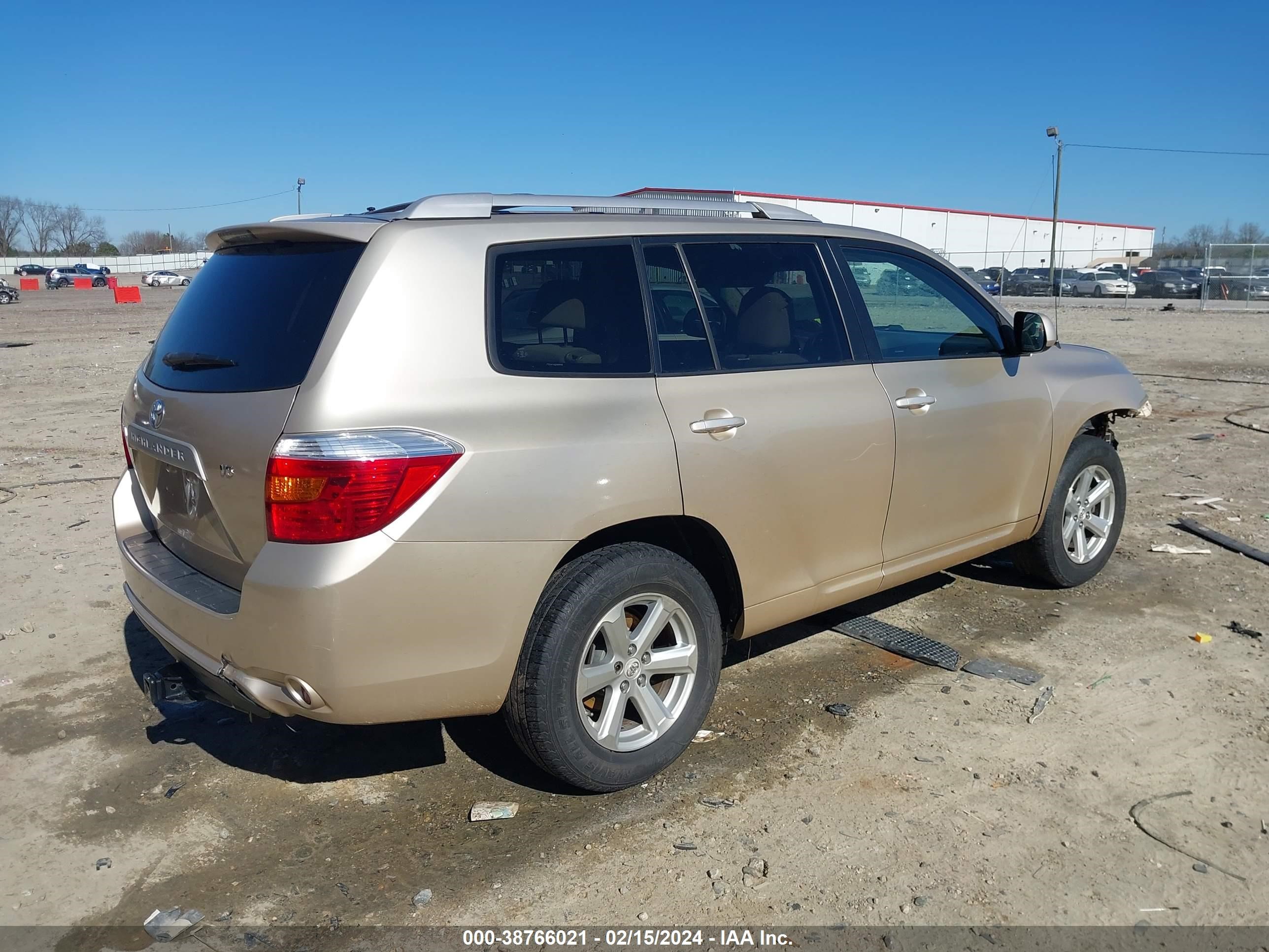 Photo 3 VIN: JTEDS41A882019787 - TOYOTA HIGHLANDER 