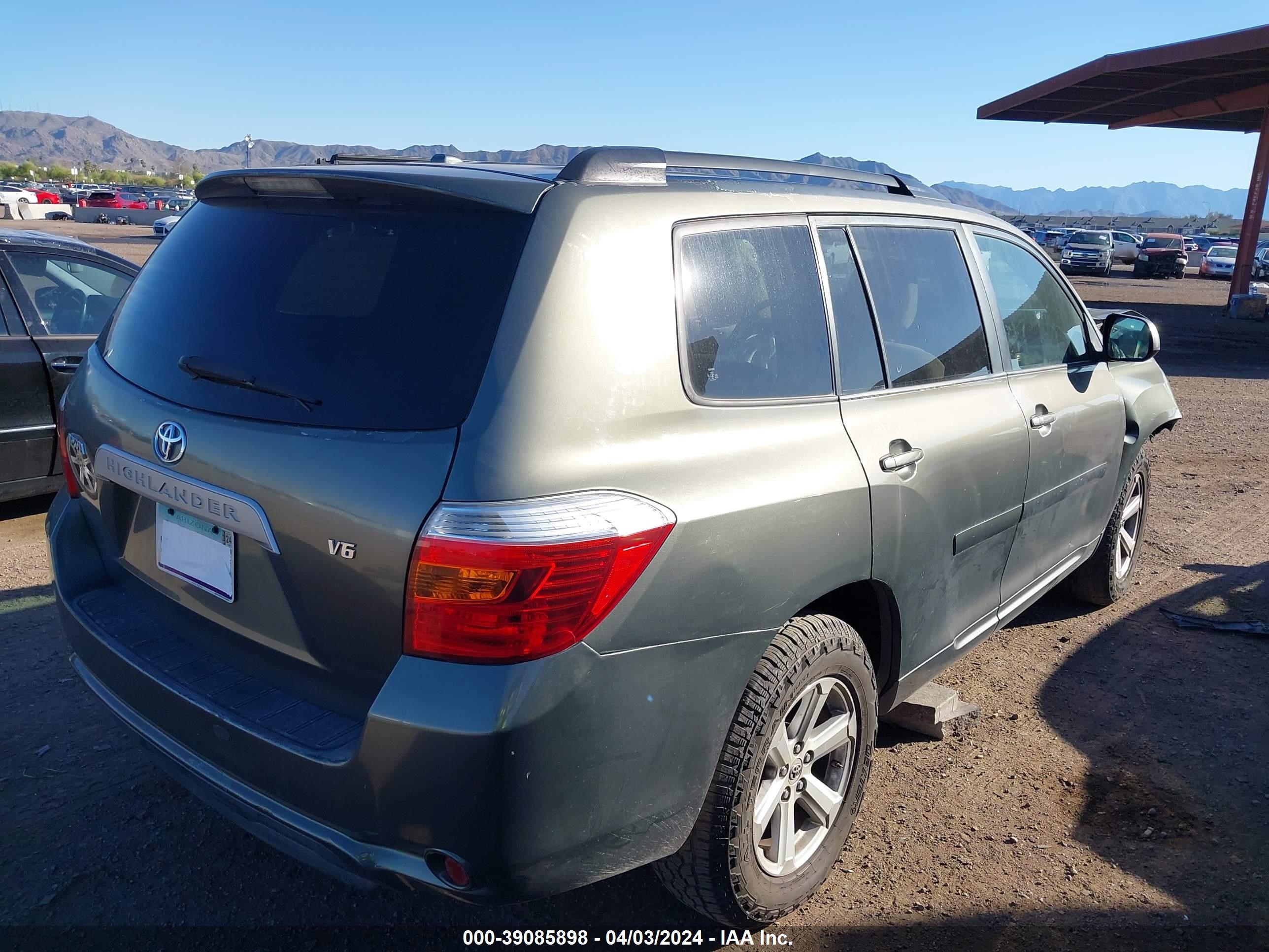 Photo 3 VIN: JTEDS41A992071074 - TOYOTA HIGHLANDER 